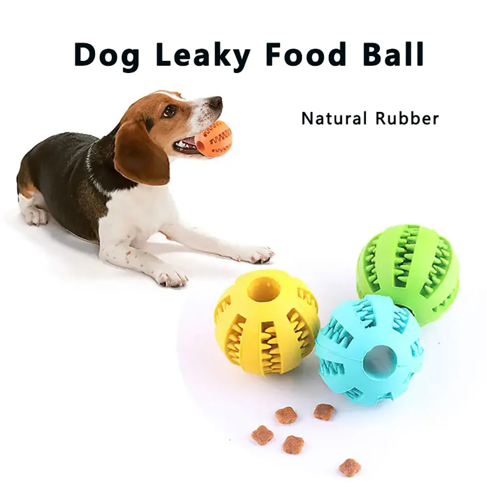 Rubber Treat Dispensing Ball for Dogs
