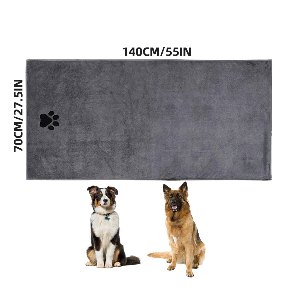 Mikrofaser-Hundehandtuch