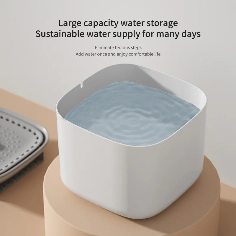 Cat Water Fountain 3L – Filtered USB Pet Drinking Fountain