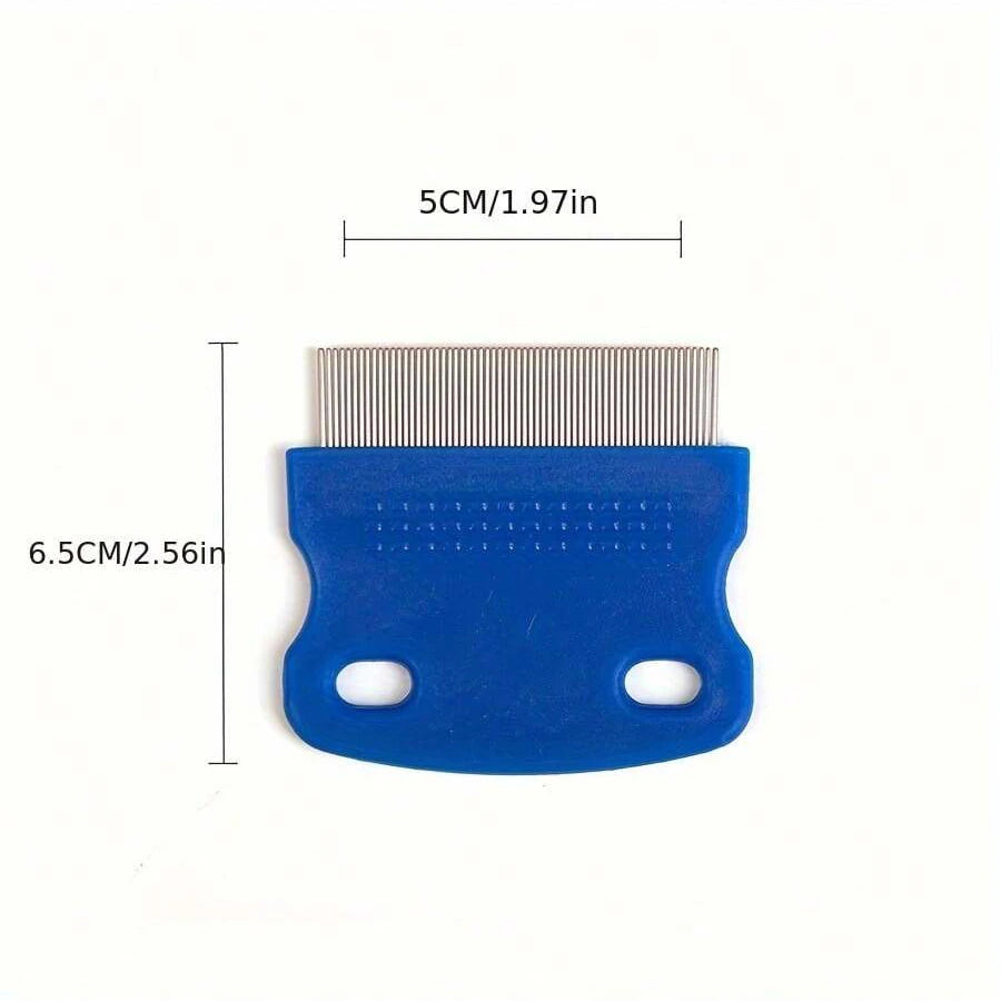 Flea Comb Set – Stainless Steel Grooming Combs for Dogs & Cats