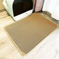 Double-Layer Cat Litter Mat – Traps Scattered Litter