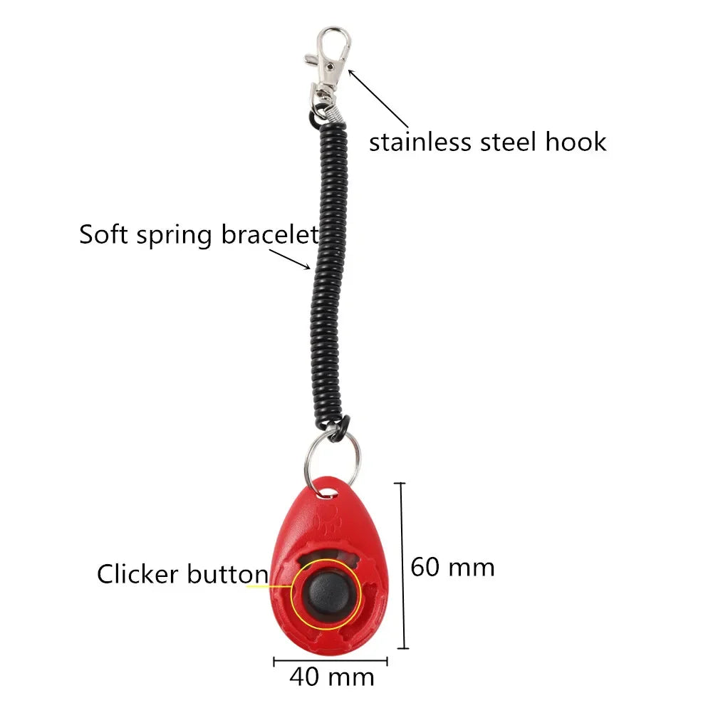 Dog Training Clicker with Wrist Strap