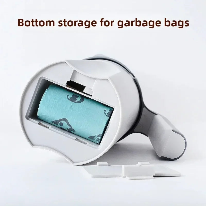 All-in-One Litter Scoop – Built-In Waste Bag Compartment