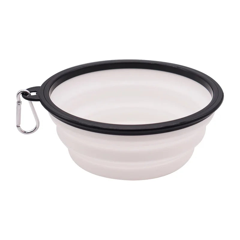 Collapsible Travel Bowl with Carabiner - 350 or 650 ml