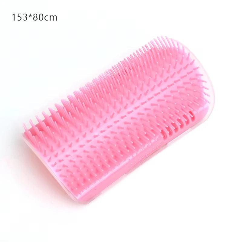 Corner Cat Scratcher & Massage Comb with Catnip