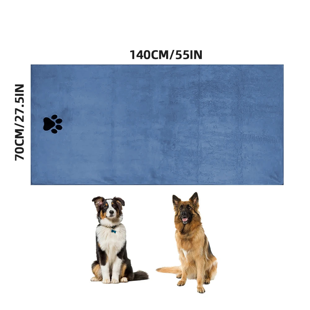 Mikrofaser-Hundehandtuch