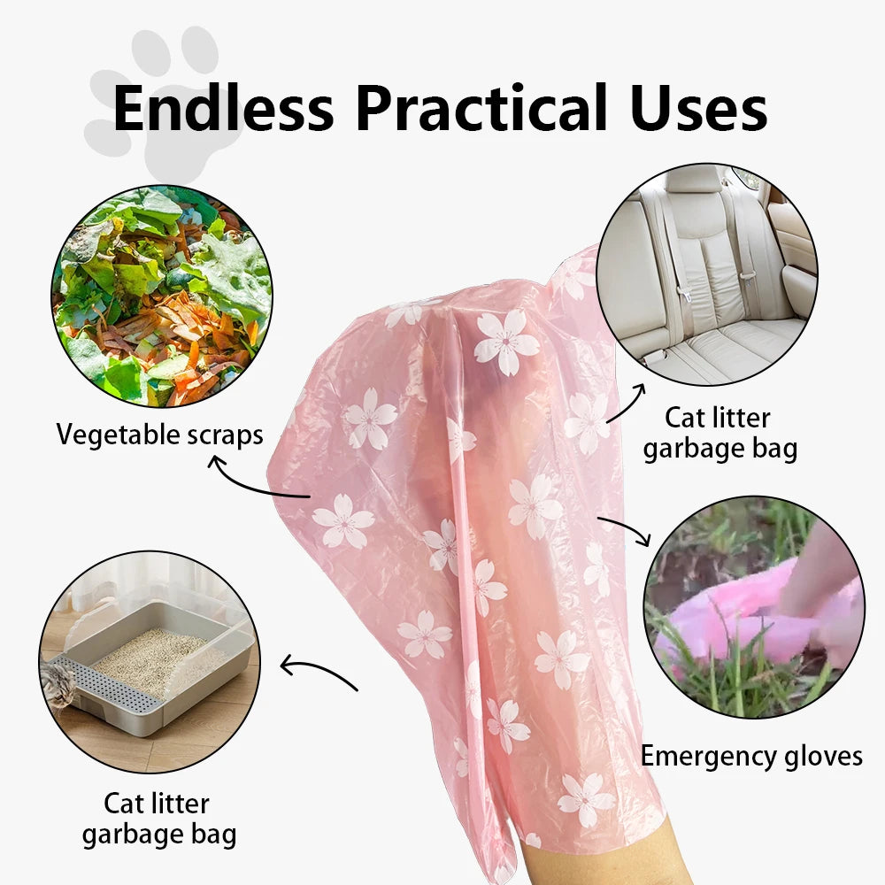 Scented Dog Poop Bags – Thick Photodegradable Rolls