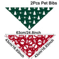 Christmas Pet Bandanas - Set of 2