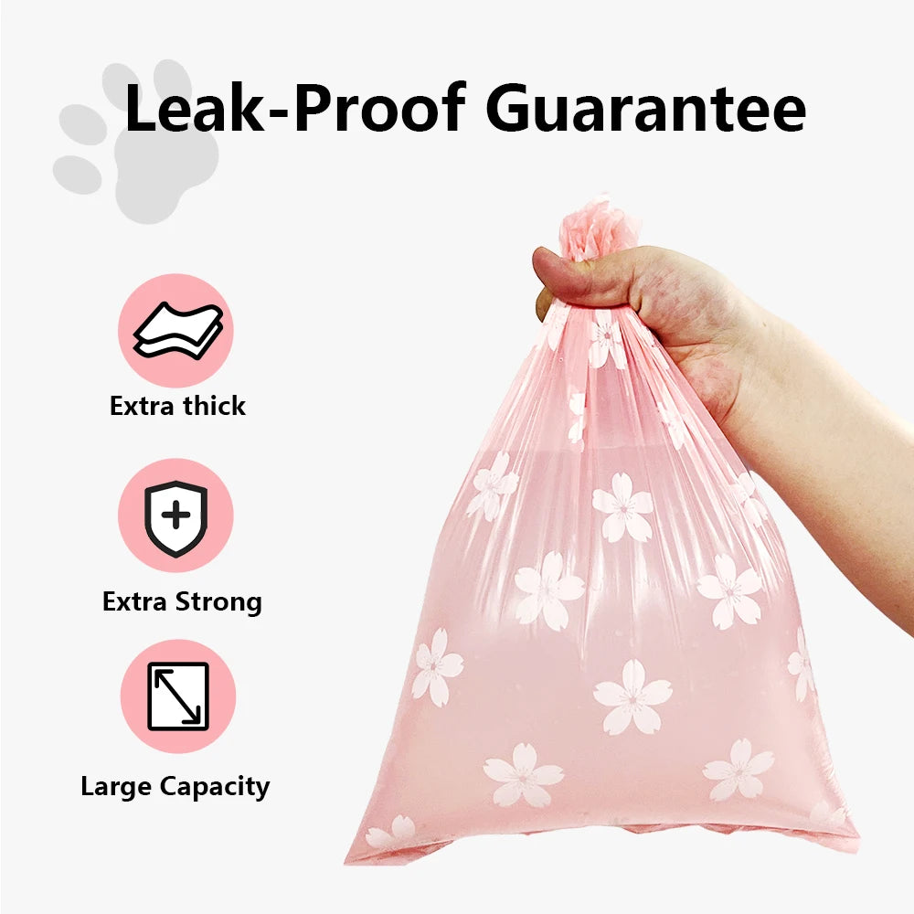 Scented Dog Poop Bags – Thick Photodegradable Rolls