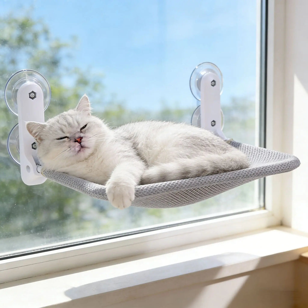 Cat Window Hammock – Suction Cup Window Bed