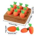 Carrot Patch Puzzle Toy – Snuffle Game for Dogs & Puppies