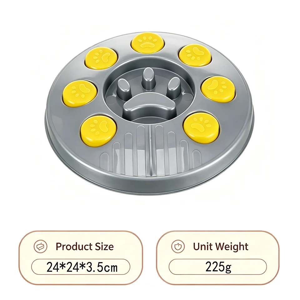 Hunde-Puzzlebrett – Schiebespiel für Leckerlis & Slow Feeder