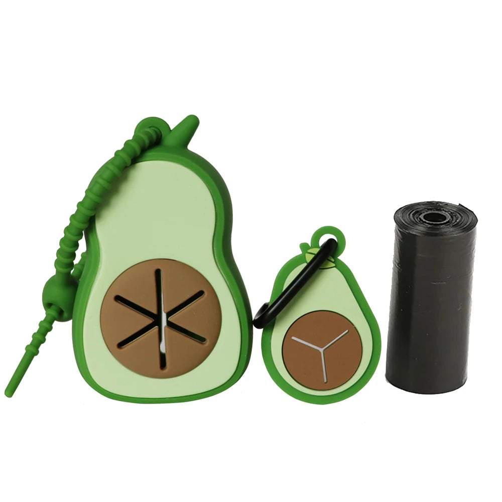 Poop Bag Holder with Compostable Bags