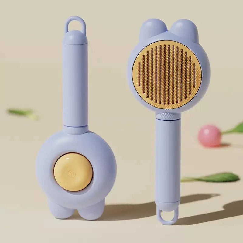 Self-Cleaning Slicker Brush for Dogs & Cats