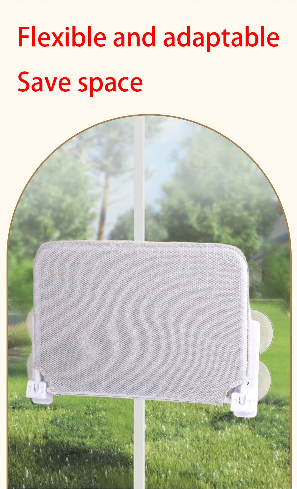 Cat Window Hammock – Suction Cup Window Bed