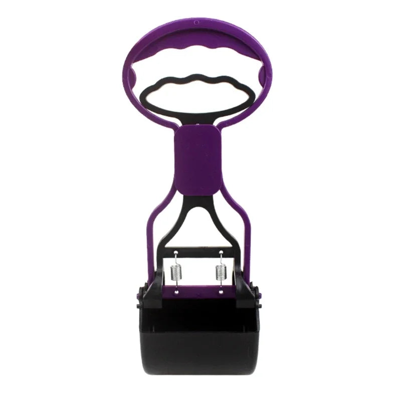 Long-Handle Poop Scooper Set with Bag Holder