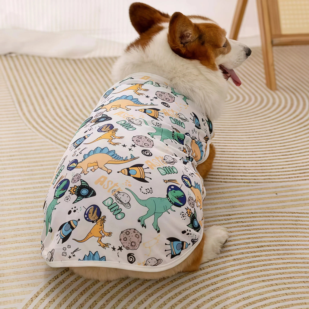Sommer-T-Shirt für Hunde – Leichte, atmungsaktive Baumwollweste