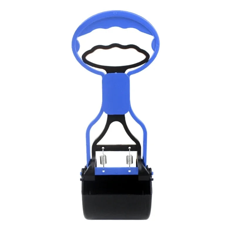 Long-Handle Poop Scooper Set with Bag Holder
