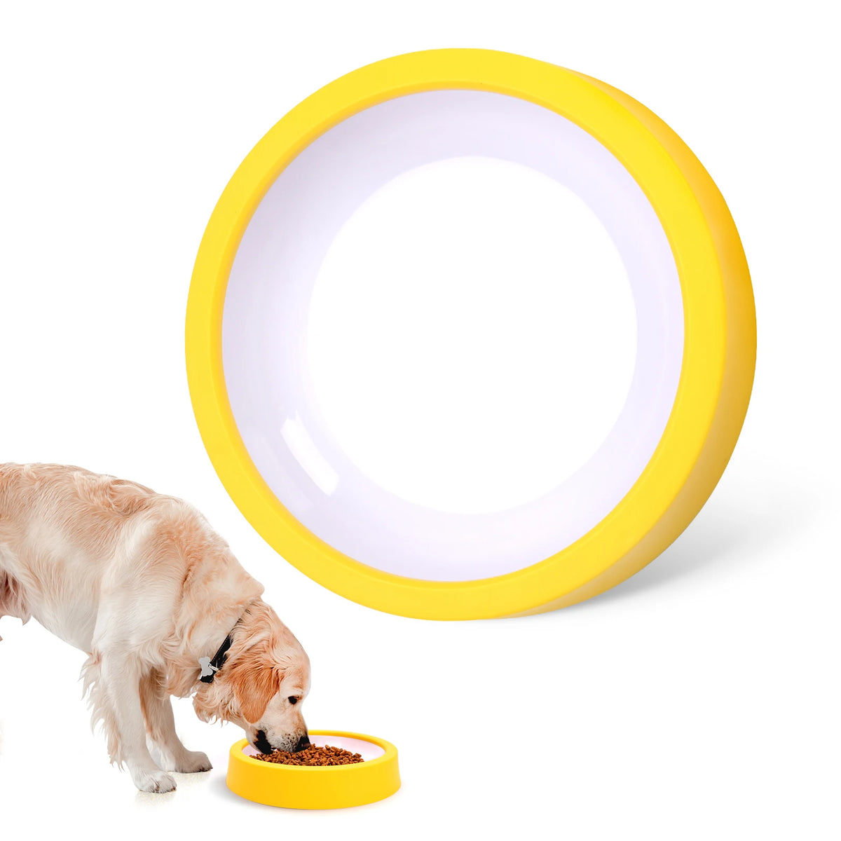 Slow Feeder Dog Bowl – Non-Slip Maze Bowl for Fast Eaters