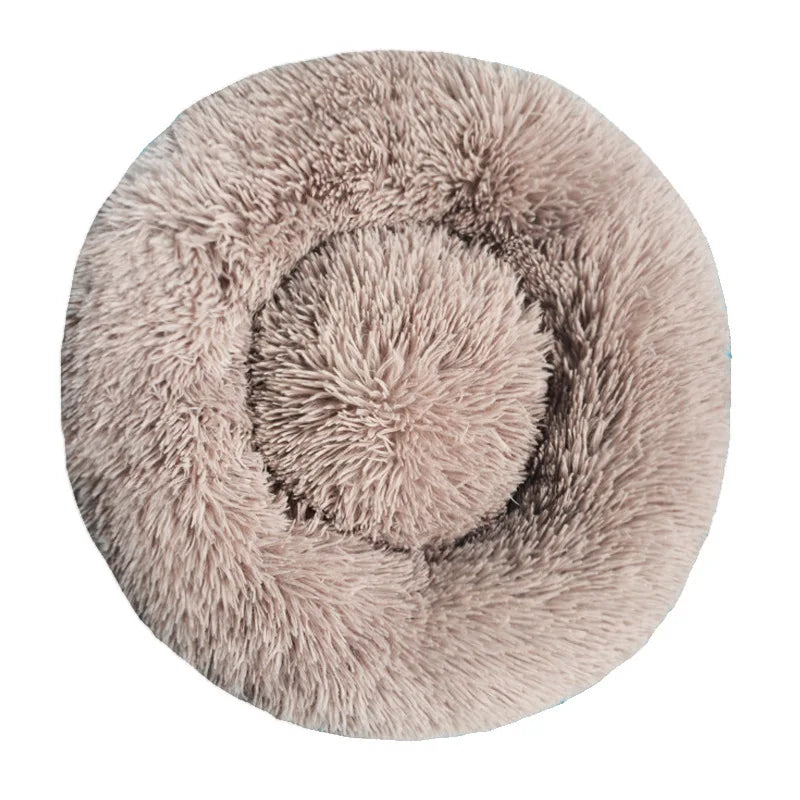 Donut Calming Bed - Plush Round Pet Bed