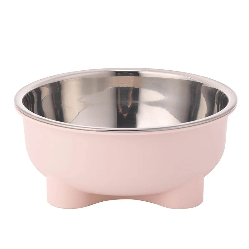 Stainless Steel Pet Bowl 600 ml - Non-Slip Base