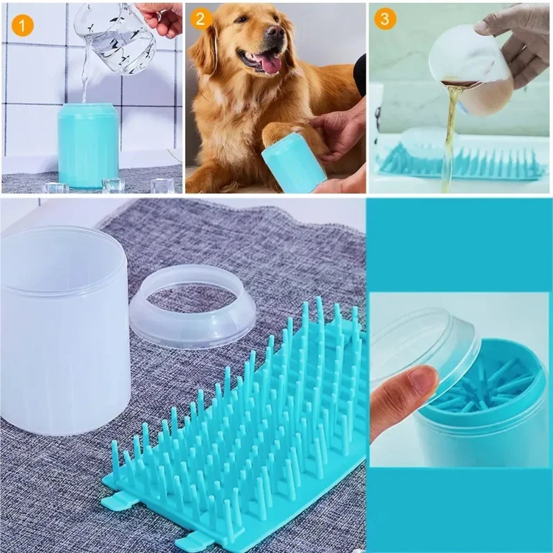 Silicone Paw Cleaner Cup