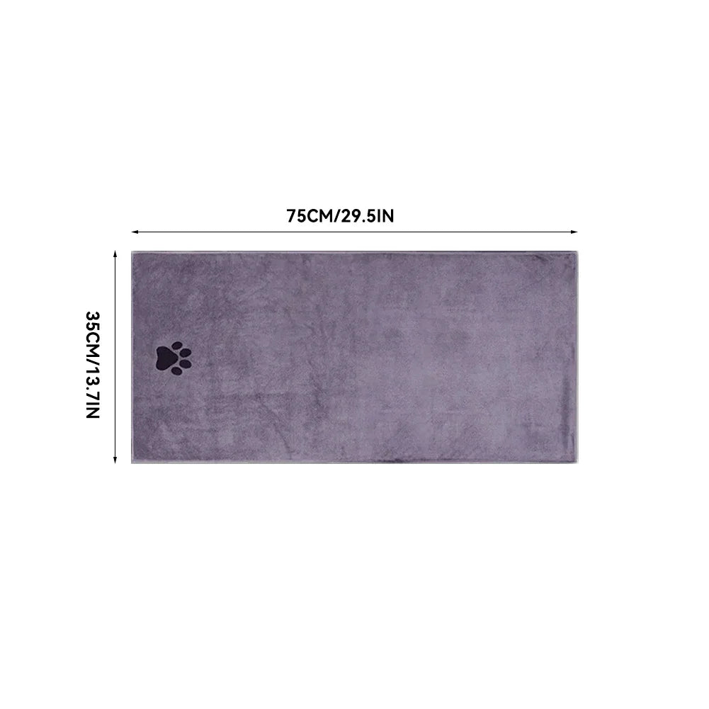 Mikrofaser-Hundehandtuch