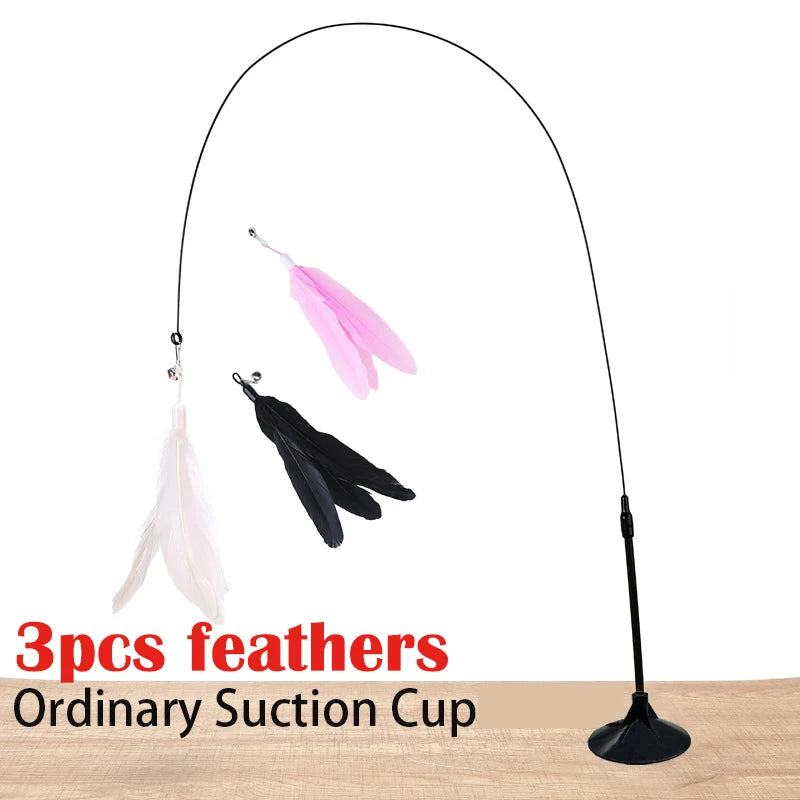 Hands-Free Cat Teaser – Wearable Wand for Solo Play