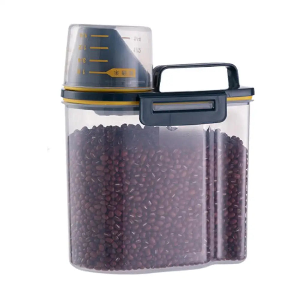 Airtight Pet Food Container with Measuring Cup