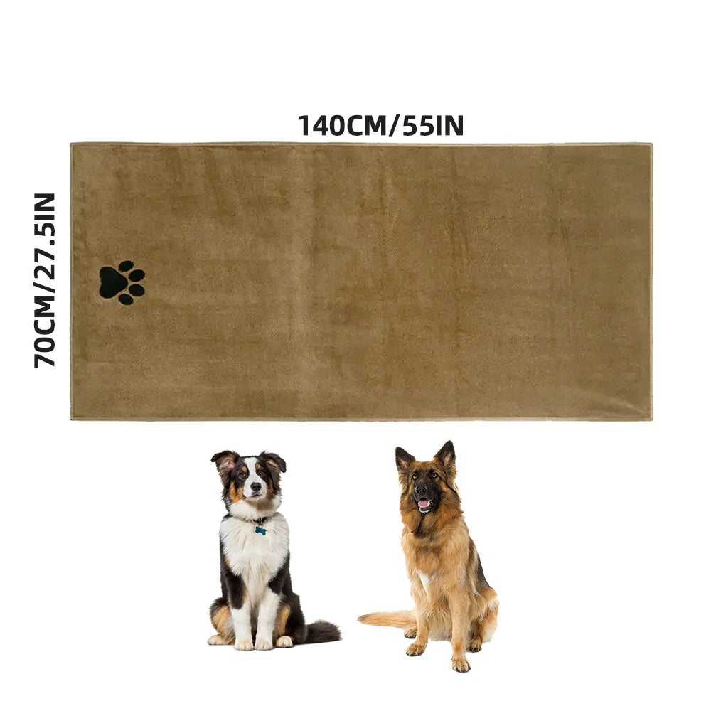 Mikrofaser-Hundehandtuch