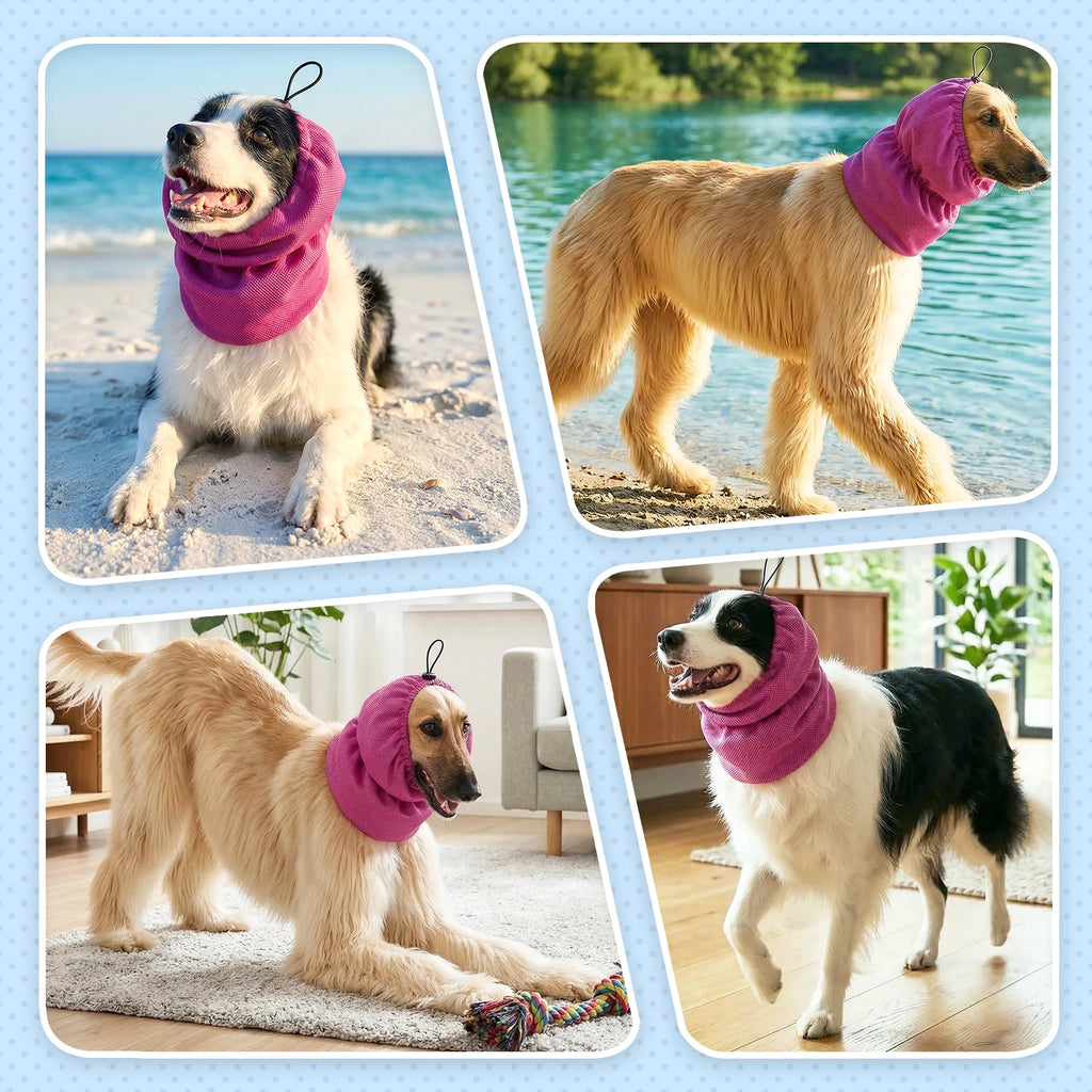 Cooling Bandana for Dogs - Evaporative Neck Wrap