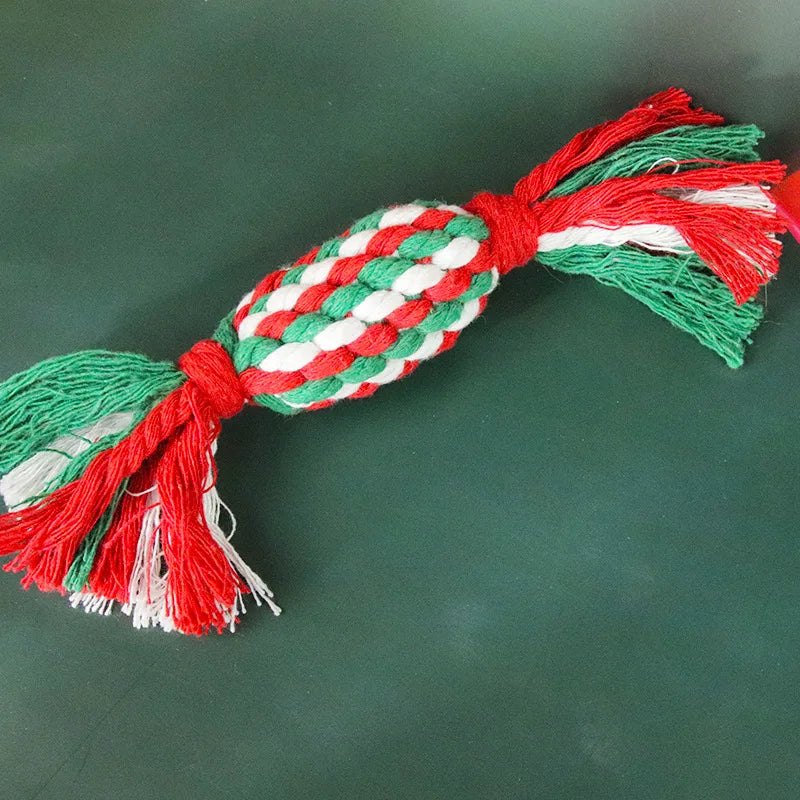 Cotton Rope Chew Toys - Festive Shapes for Dogs