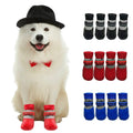 Waterproof dog boots set of 4
