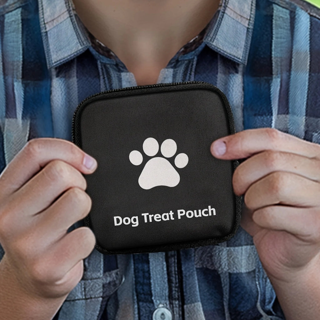 Dog Training Treat Pouch with Belt Clip