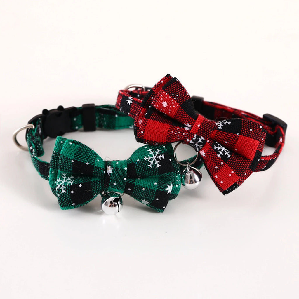Breakaway Cat Collar with Bow Tie & Bell