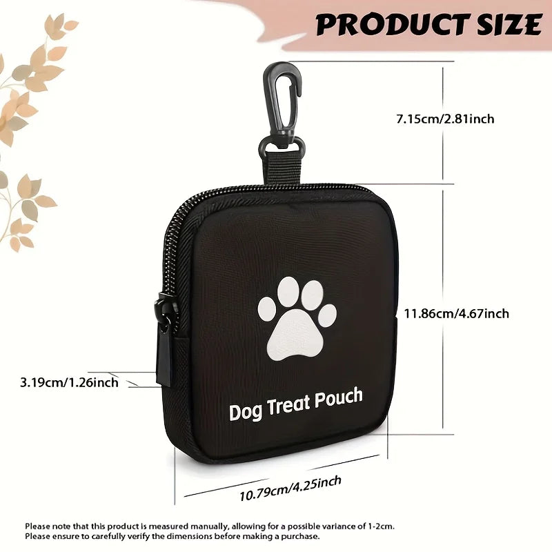 Dog Training Treat Pouch with Belt Clip