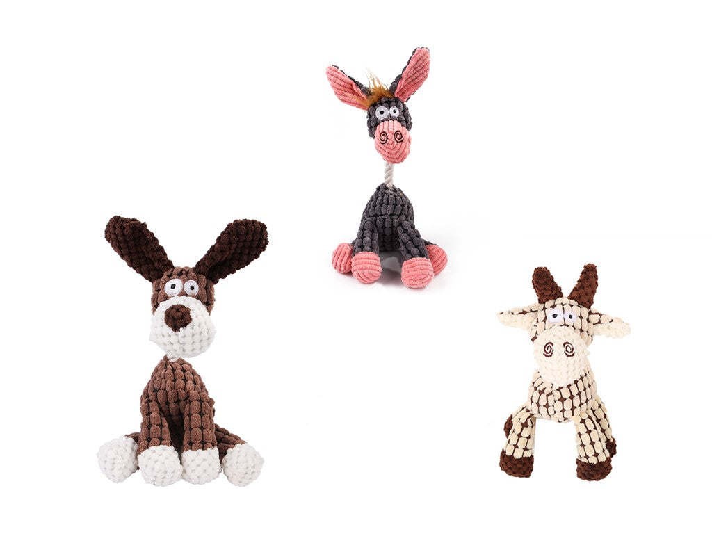 Corduroy plush animals