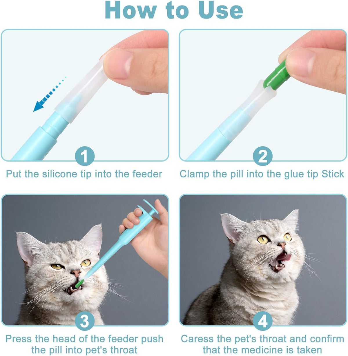 How to use the pet pill dispenser