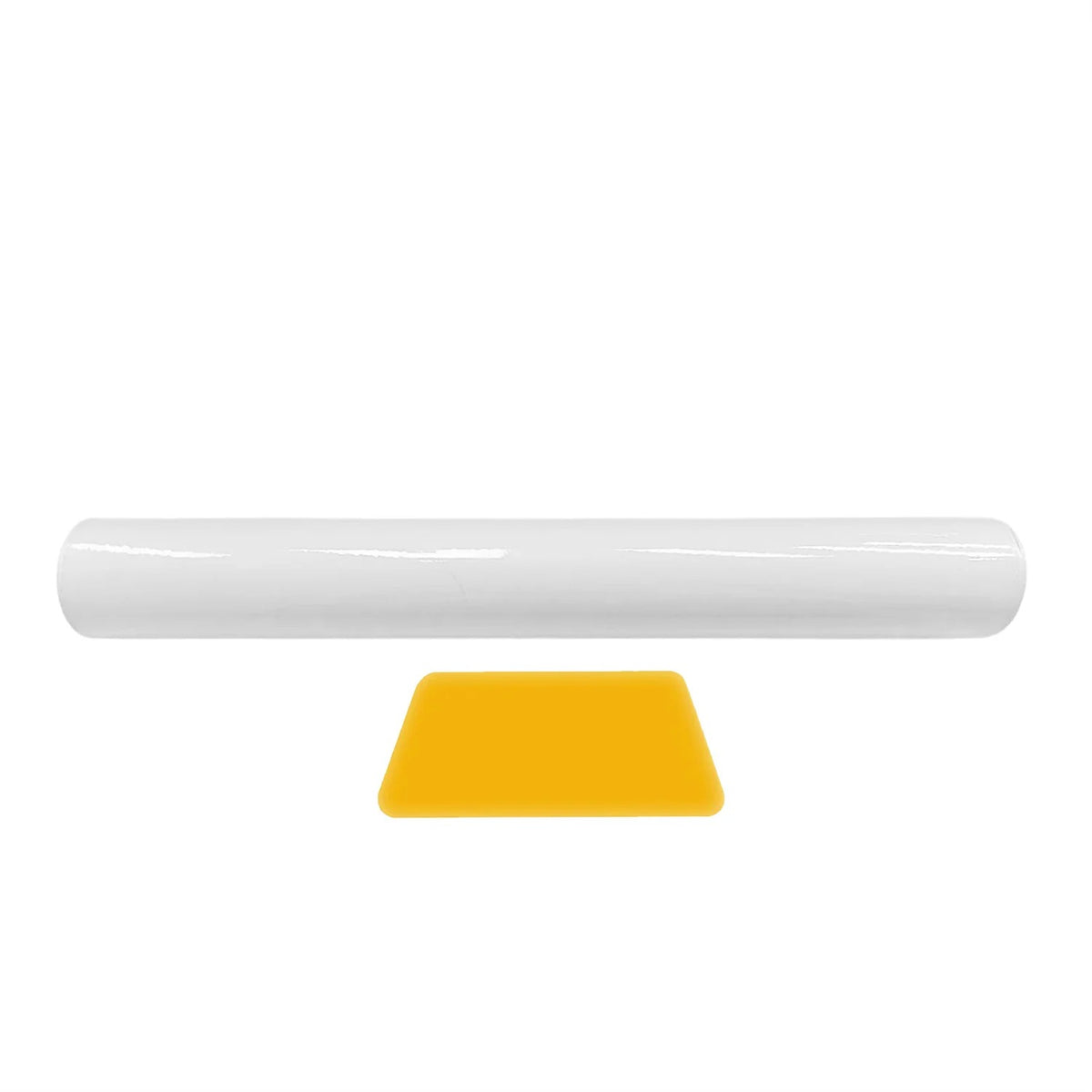 Clear anti-scratch furniture protector film roll with scraper